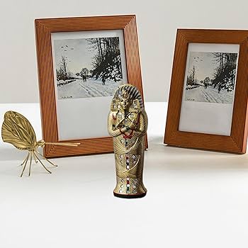 エジプト ファラオ像 金属製 約10cm エジプト ファラオ像 金属製 約10cm エジプト ファラオ像 金属製